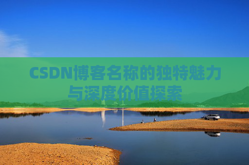 CSDN博客名称的独特魅力与深度价值探索
